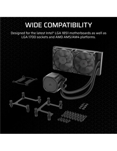 REFRIGERACION LIQUIDA CPU CORSAIR NAUTILUS 240MM B