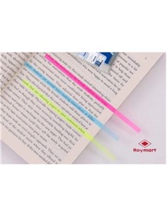 NOTAS ADHESIVAS SEÑALADORAS TRANSP. 300 unid. 2