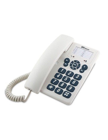 TELEFONO FIJO SPC ORIGINAL 3602 WHITE