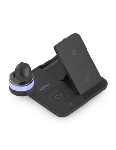 BASE CARGADOR AISENS SMARTPHONE/APPLE WATCH/AURICU