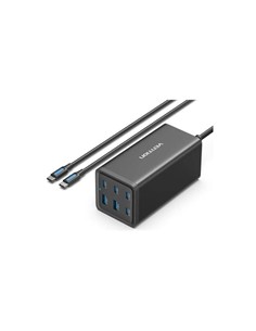 CARGADOR DE ESCRITORIO VENTION GAN 4XUSB-C 2XUSB-A