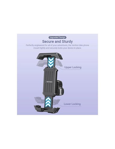 SOPORTE VENTION BICI PARA SMARTPHONE 4.7-6.9 BLACK