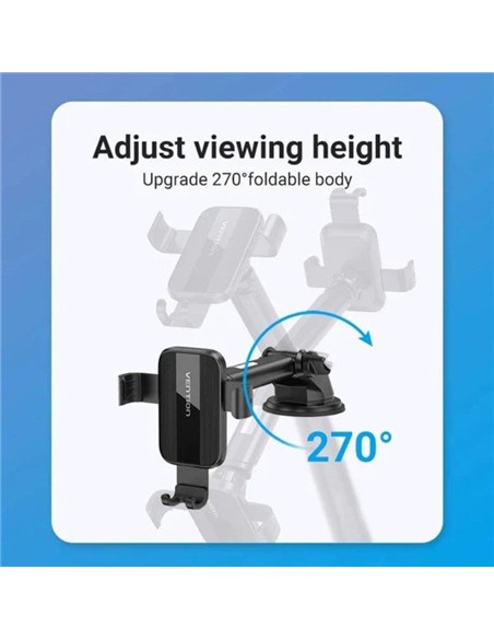 SOPORTE VENTION KCOB0 COCHE PARA SMARTPHONE 4.7-7.