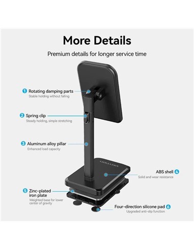 SOPORTE VENTION SOBREMESA PARA SMARTPHONE/TABLET 4