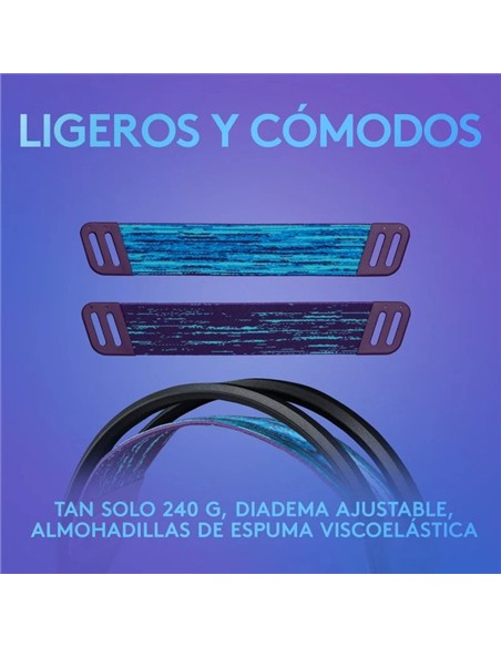 AURICULARES + MICROFONO LOGITECH GAMING G335 JACK