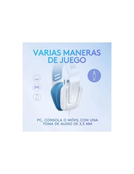 AURICULARES + MICROFONO LOGITECH GAMING G335 JACK