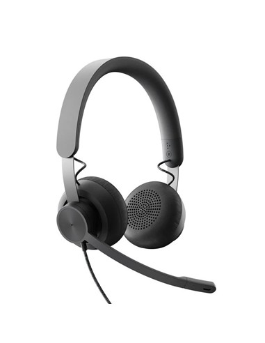 AURICULARES + MICROFONO LOGITECH ZONE WIRED USB-C