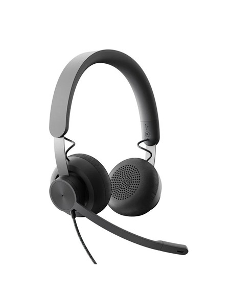 AURICULARES + MICROFONO LOGITECH ZONE WIRED USB-C