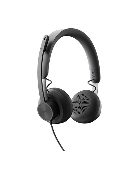AURICULARES + MICROFONO LOGITECH ZONE WIRED USB-C