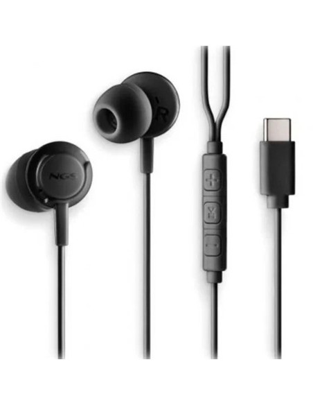 AURICULARES + MICROFONO NGS CROSS STEP IN EAR USB-