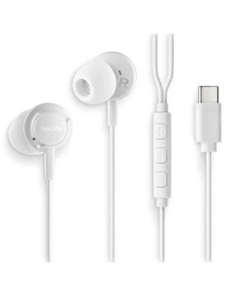AURICULARES + MICROFONO NGS CROSS STEP IN EAR USB-