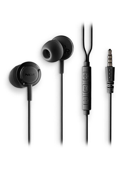 AURICULARES + MICROFONO NGS DRIFT IN EAR JACK 3,5M