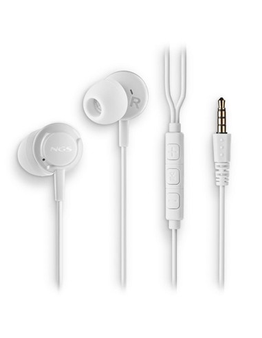 AURICULARES + MICROFONO NGS DRIFT IN EAR JACK 3,5M