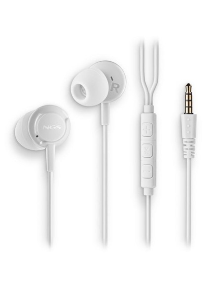 AURICULARES + MICROFONO NGS DRIFT IN EAR JACK 3,5M