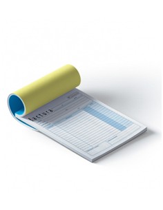 TALONARIO DE FACTURAS TAMA¥O CUARTO 2 HOJAS 2