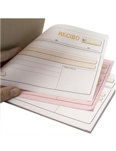 TALONARIO DE RECIBOS 1/3 DEL FOLIO 2