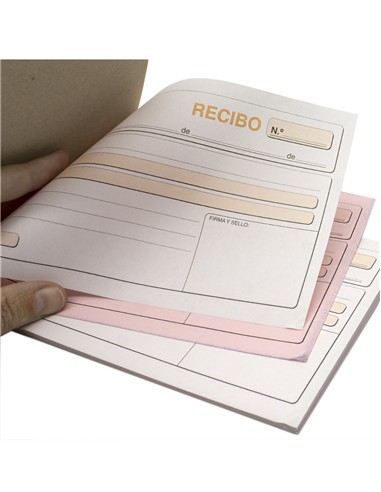 TALONARIO DE RECIBOS 2 HOJAS