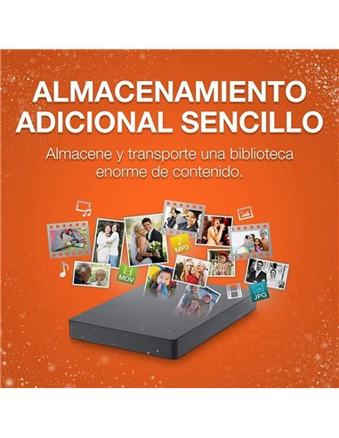 DISCO DURO EXTERNO SEAGATE 4TB 2,5 USB 3.0