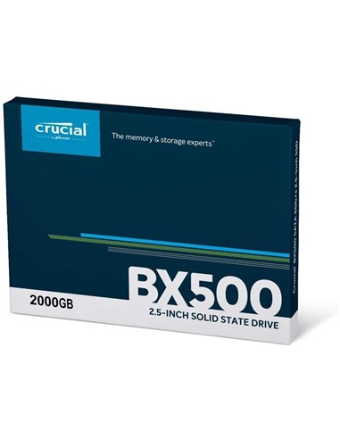DISCO DURO SSD CRUCIAL 2TB BX500