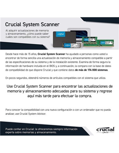 DISCO DURO SSD CRUCIAL 2TB BX500