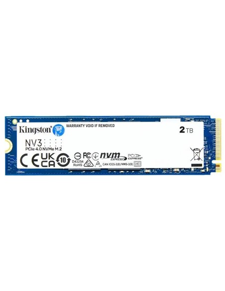 DISCO DURO SSD KINGSTON NV3 2TB M2 NVME PCIE 4.0 M