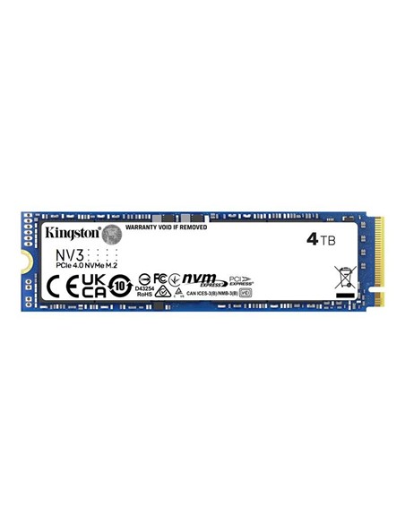 DISCO DURO SSD KINGSTON NV3 4TB M2 NVME PCIE 4.0 M