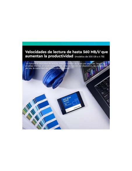 DISCO DURO SSD WESTERN DIGITAL 4TB BLUE SA510 2.5