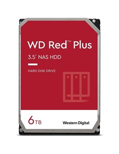 DISCO DURO WESTERN DIGITAL 6TB 3,5 RED PLUS NAS SA