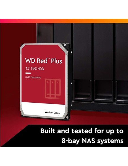 DISCO DURO WESTERN DIGITAL 6TB 3,5 RED PLUS NAS SA