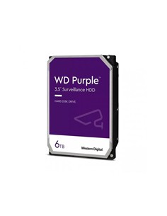 DISCO DURO WESTERN DIGITAL 6TB 3,5 SATA PURPLE