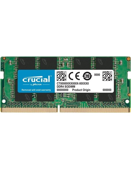 MEMORIA SODIMM 8GB CRUCIAL DDR4 3200MHZ