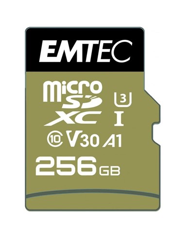 MEMORIA MICRO SD 256GB EMTEC SPEEDIN PRO C10 + ADA