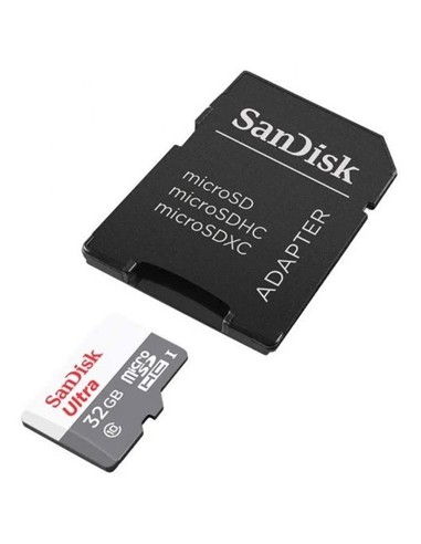 MEMORIA MICRO SD 32GB SANDISK ULTRA HC C10 + ADAPT