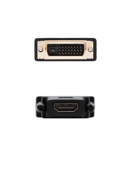 ADAPTADOR DVI 24+1/M - HDMI A/H NANOCABLE
