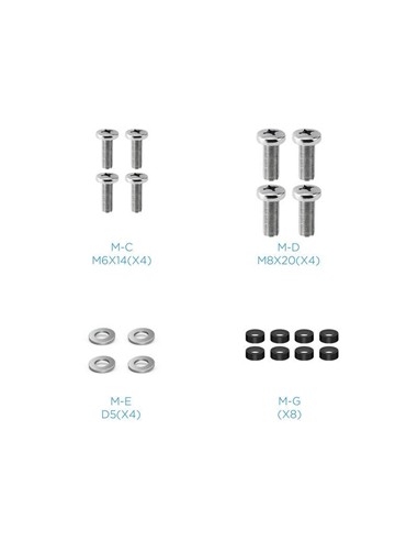 ADAPTADOR MONITOR VESA TOOQ 50x50 - 200x200 HASTA