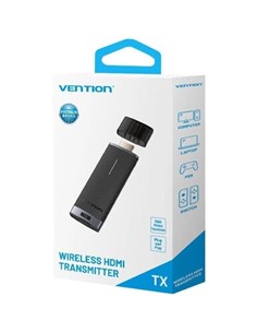 ADAPTADOR TRANSMISOR VENTION HDMI WIRELESS 40M 2