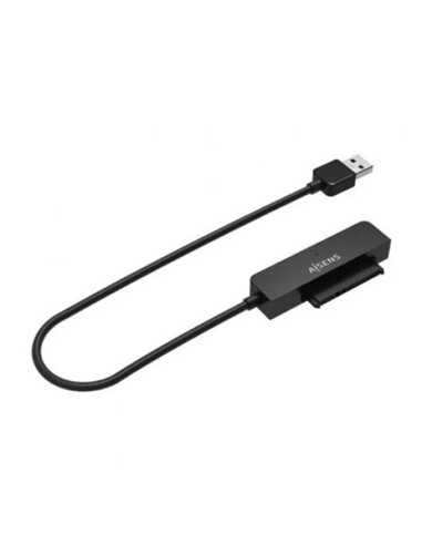 ADAPTADOR USB 3.1 USB-A - SATA 2.5/3.5 AISENS BLAC