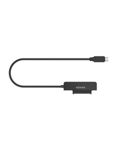ADAPTADOR USB 3.1 USB-C - SATA 2.5 AISENS BLACK