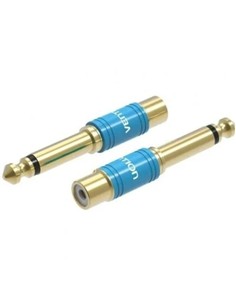 ADAPTADOR VENTION RCA HEMBRA - JACK 6.5 MACHO BLAC