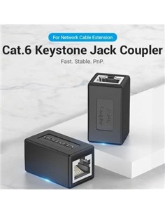 ADAPTADOR VENTION RJ45 CAT.6 FTP HEMBRA - HEMBRA B 2