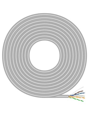 CABLE DE RED BOBINA CAT.6 UTP 100M AISENS GREY
