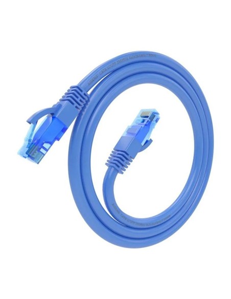 CABLE DE RED CAT.6 UTP 0.5M AISENS BLUE
