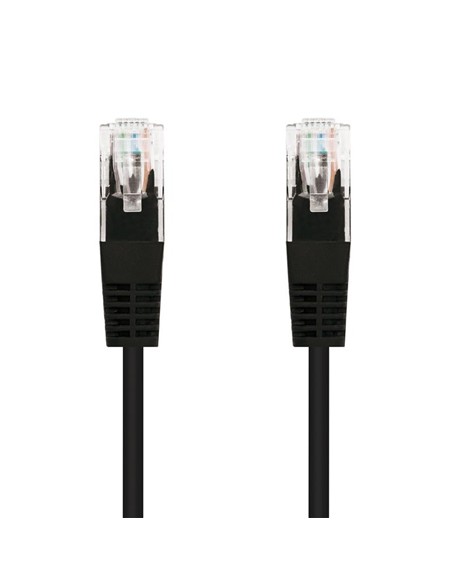 CABLE DE RED CAT.6 UTP 1M NANOCABLE BLACK
