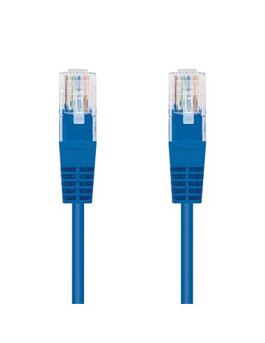 CABLE DE RED CAT.6 UTP 1M NANOCABLE BLUE
