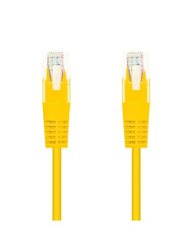 CABLE DE RED CAT.6 UTP 1M NANOCABLE YELLOW