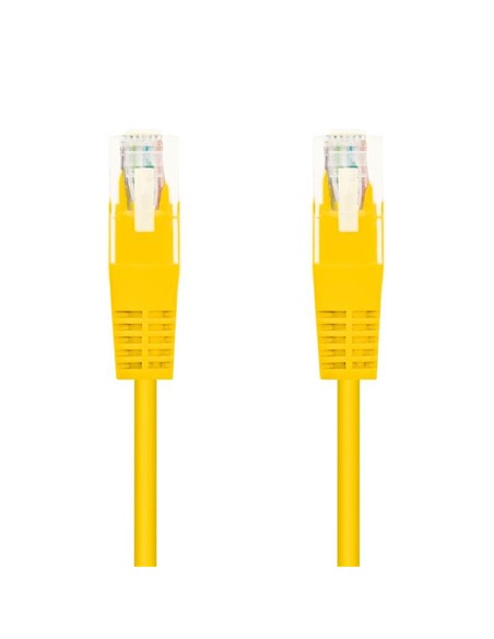 CABLE DE RED CAT.6 UTP 1M NANOCABLE YELLOW