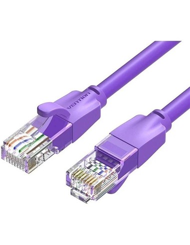 CABLE DE RED CAT.6 UTP 2M VENTION PURPLE