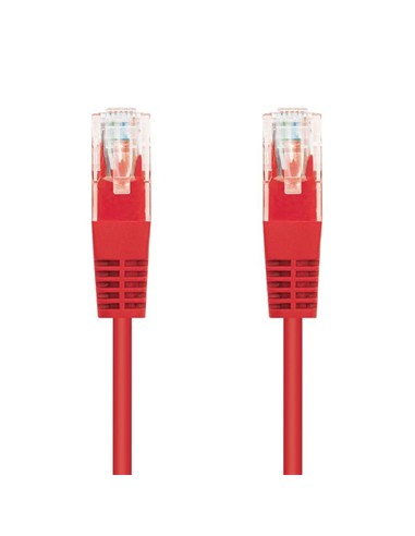 CABLE DE RED CAT.6 UTP FLEX 2M NANOCABLE RED