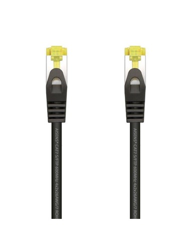 CABLE DE RED CAT.7 S/FTP 0.25M AISENS BLACK