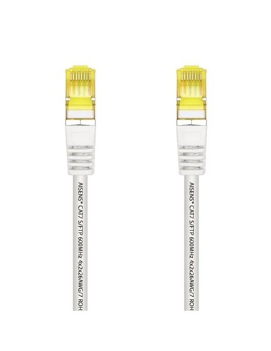 CABLE DE RED CAT.7 S/FTP 1M AISENS WHITE